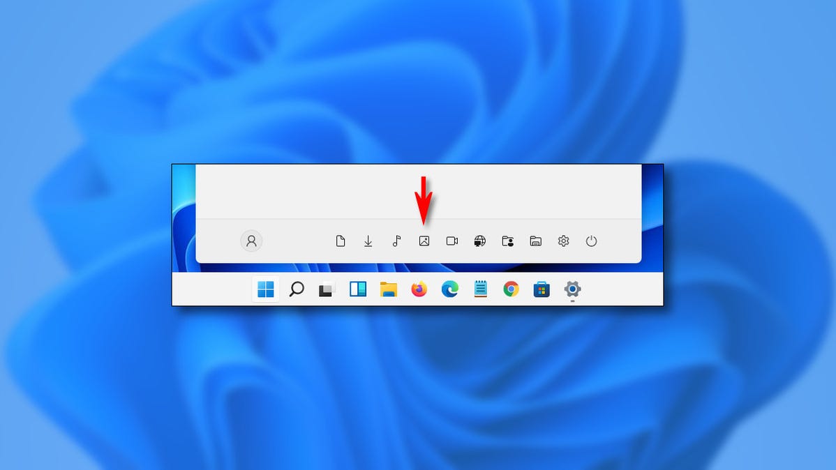 Windows 11 Mulai Pintasan Folder Khusus