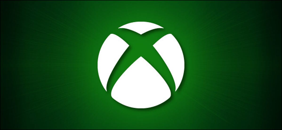 Microsoft Xbox Logo pada Background Hijau
