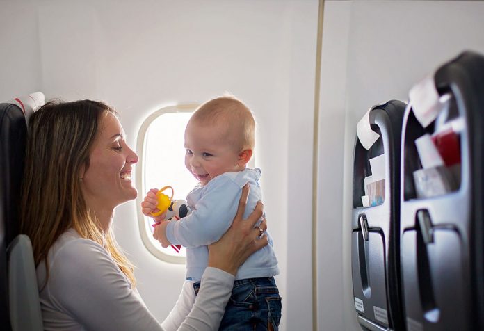 Bepergian Dengan Bayi di Penerbangan