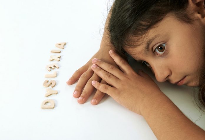 Seorang gadis dengan disleksia