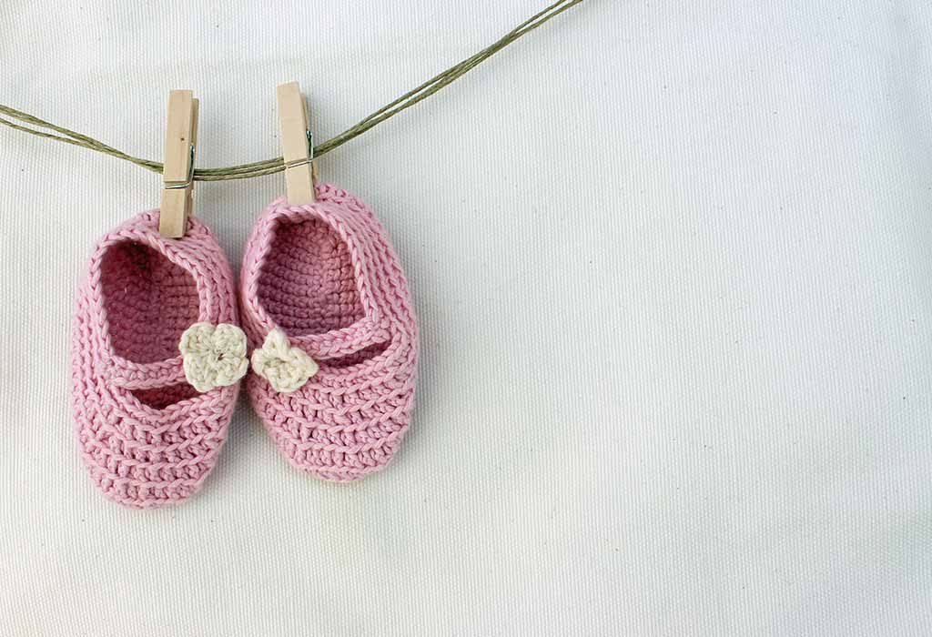 sandal bayi perempuan baru lahir