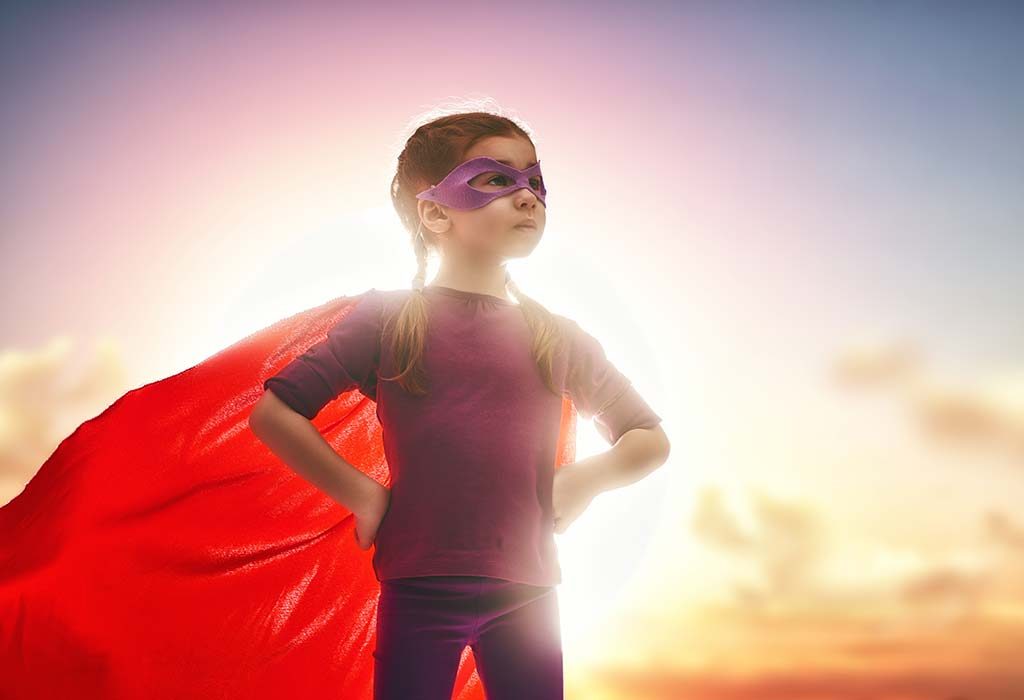 meniru pahlawan super dapat membuat anak Anda merasa diberdayakan