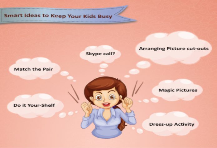 6 ide cerdas untuk membuat anak Anda sibuk