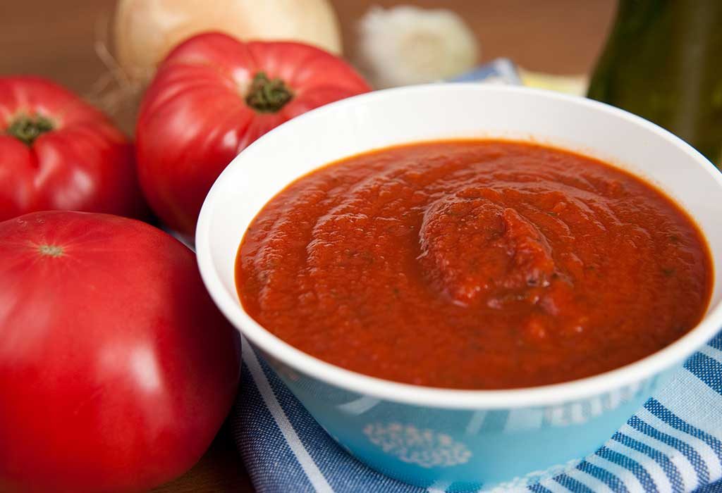 saus tomat sayuran tersembunyi