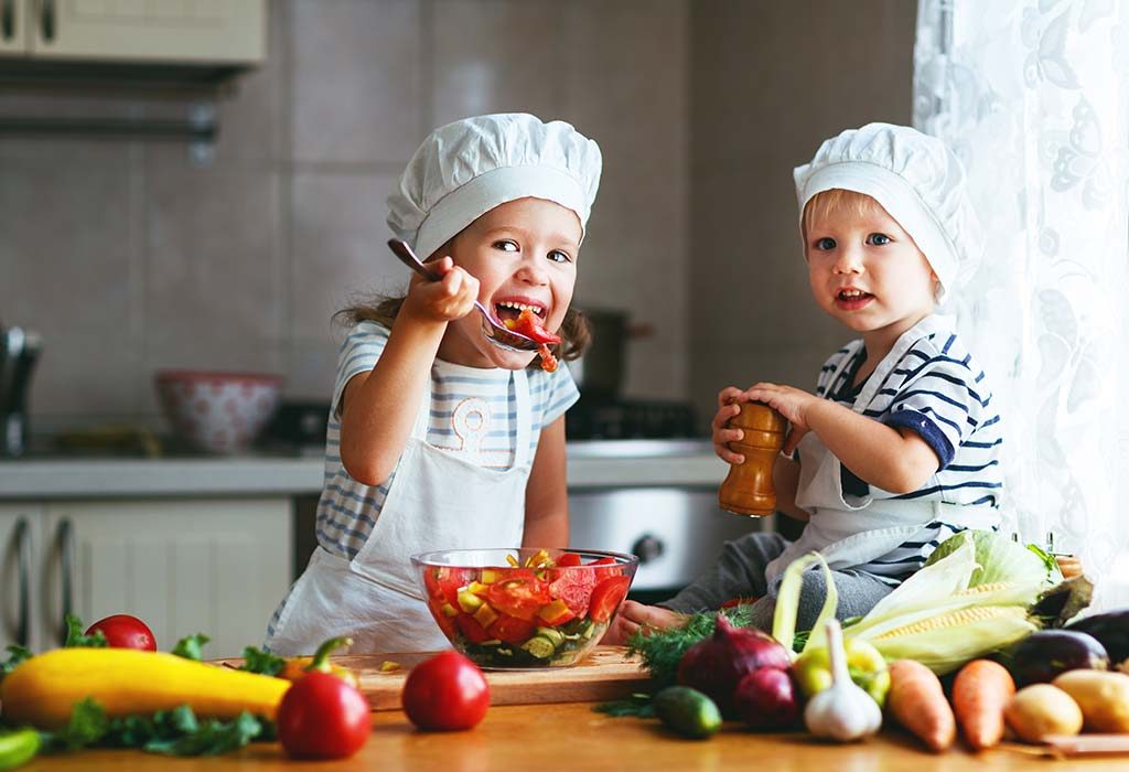 Libatkan anak dalam proses memasak