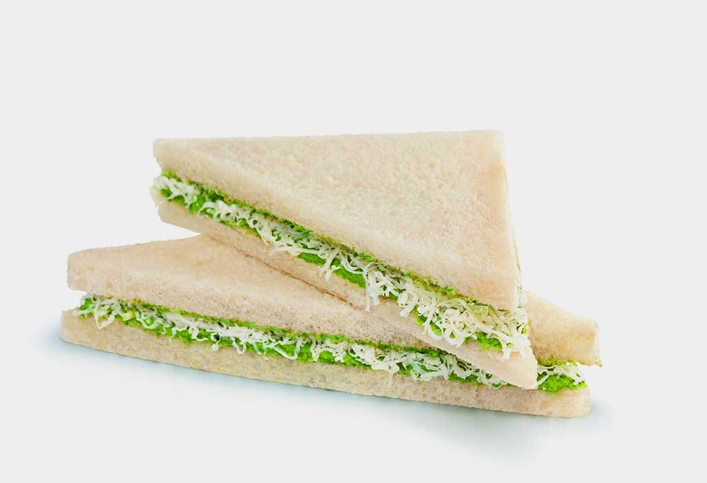 sandwich chutney dan keju