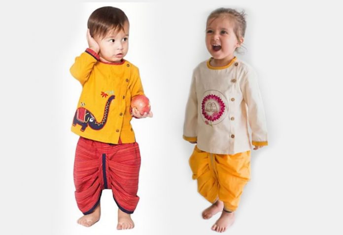 10 Pakaian Etnik Modis untuk Diwali Pertama Bayi Anda Di Bawah Rs.  999!