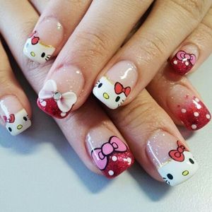 Seni Kuku Hello Kitty
