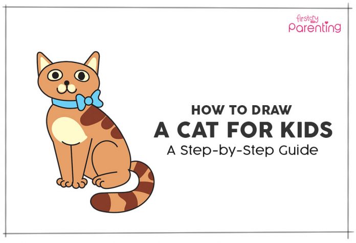 Bagaimana Menggambar Kucing
