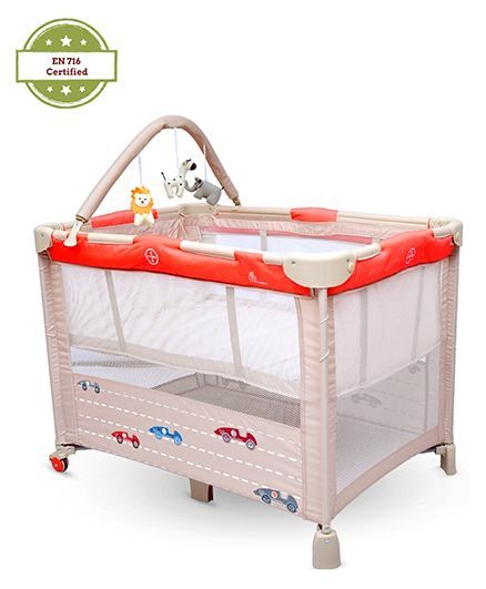 R for Rabbit Hide and Seek Baby Cot Cum Crib