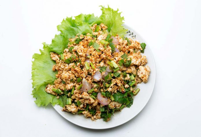 Resep Salad Ayam Cincang Thailand