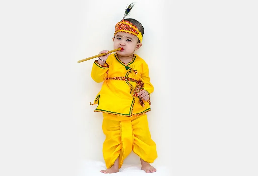 8 Tips Mendandani Bayi Anda sebagai Dewa Krishna