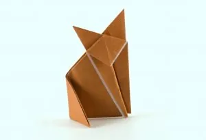 rubah origami