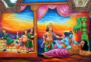 Krishna Membunuh Kamsa