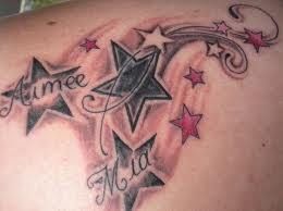 Shooting Star Tattoo Designs And Artinya-Shooting Star Tattoo Ide Dan Gambar