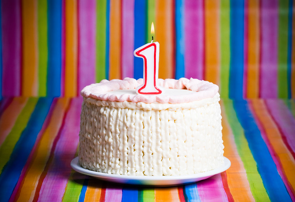 Kue ulang tahun pertama