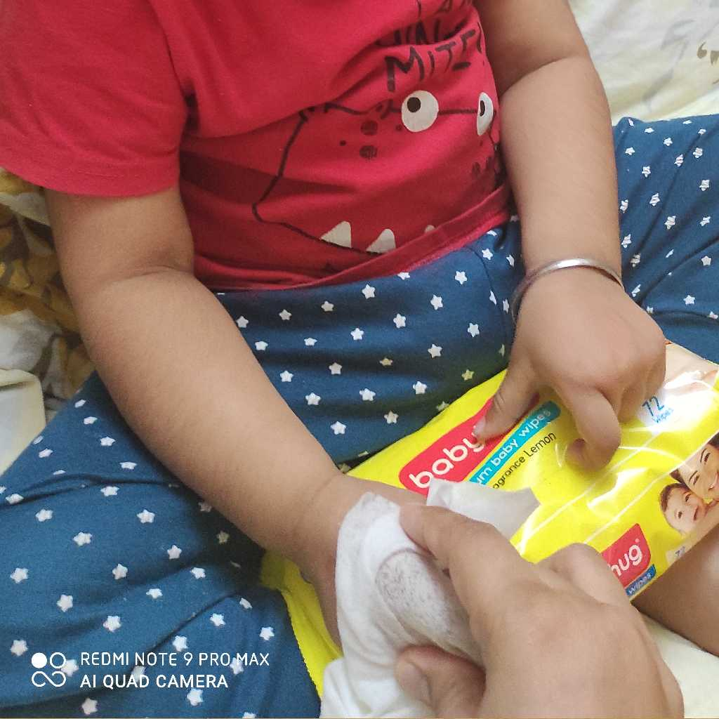 Review Tisu Terbaru – Babyhug Premium Baby Lemon Wipes
