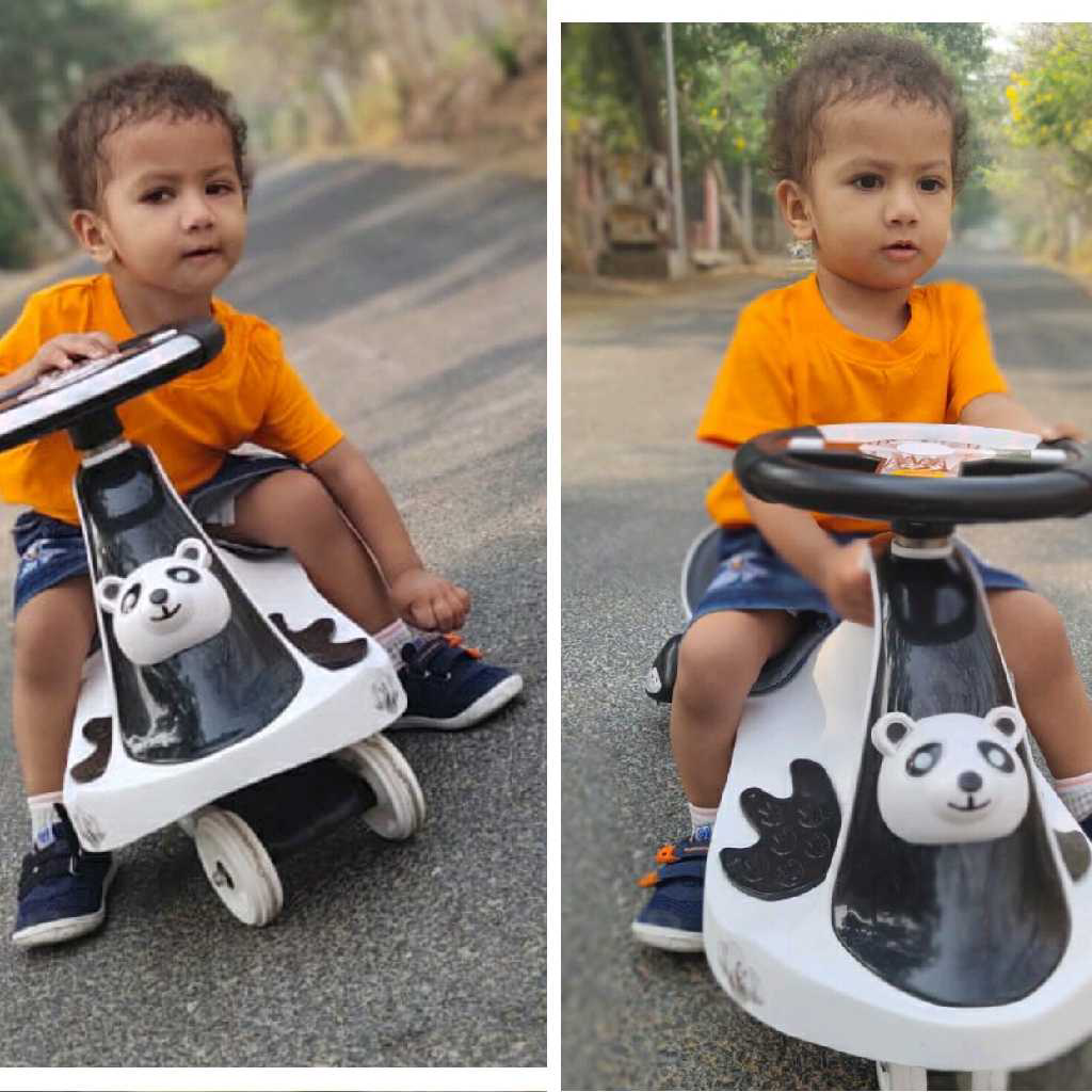 Babyhug Baby Gyro Swing Car Dengan Steering Wheel Review