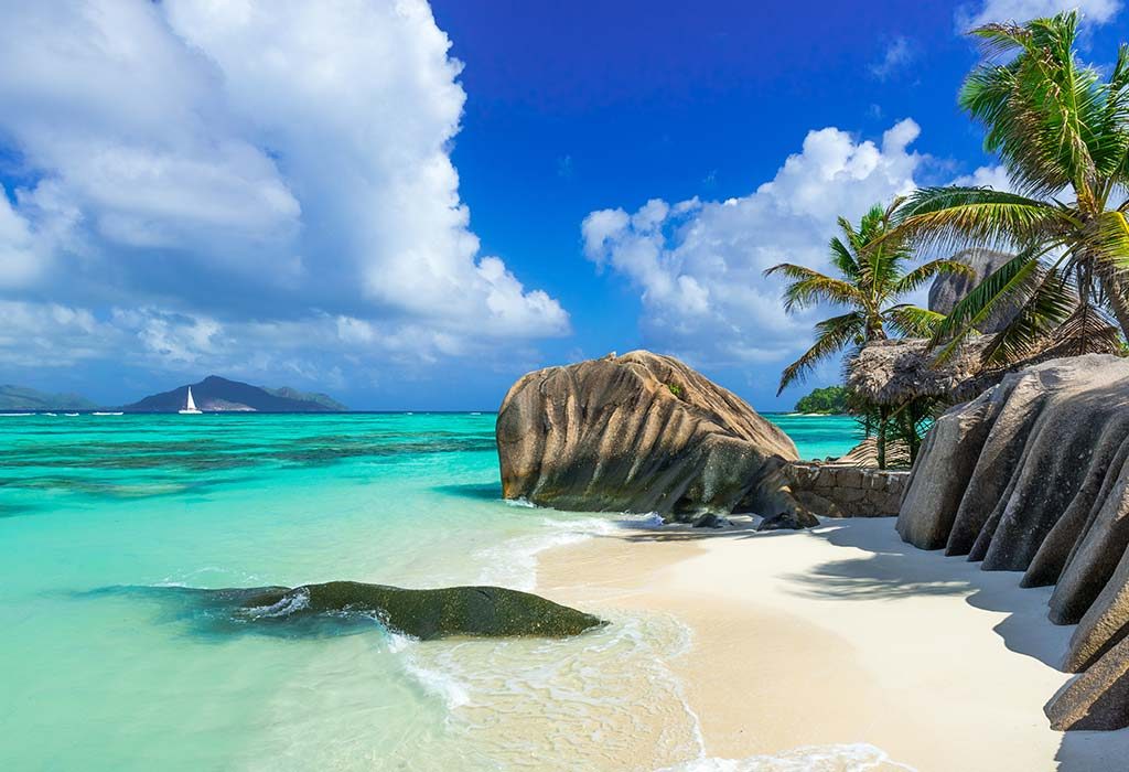 Pantai Surga di Seychelles