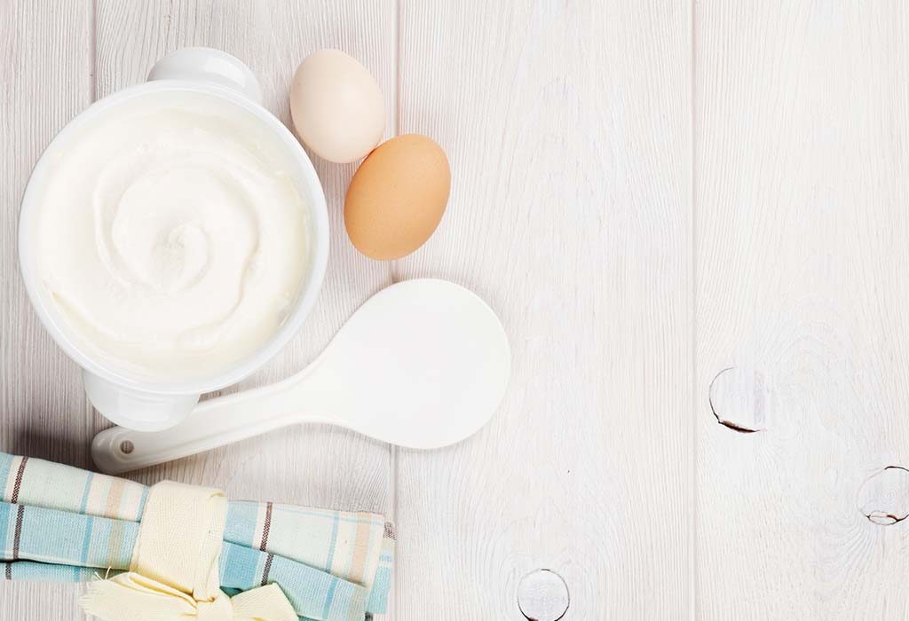 Yoghurt dan telur