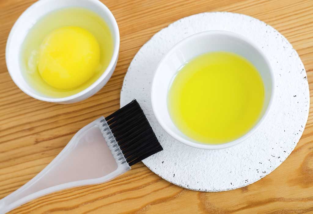 Kuning Telur dan Minyak Zaitun