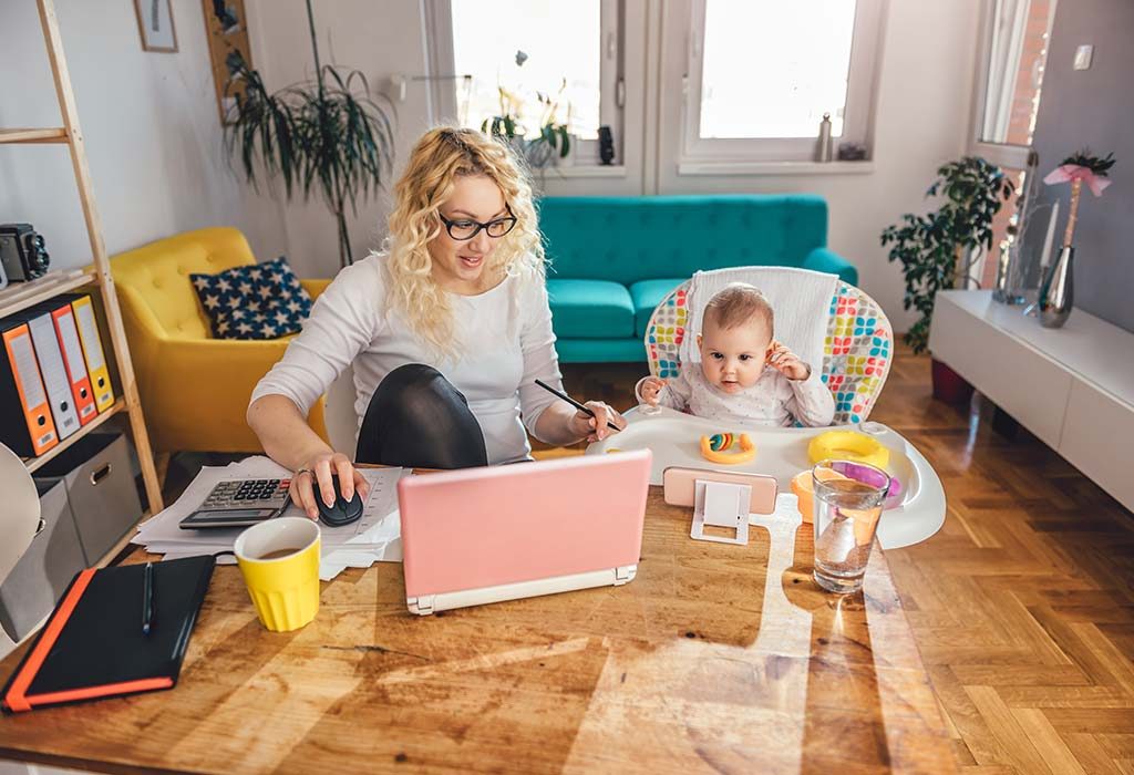 Ibu tunggal multitasking