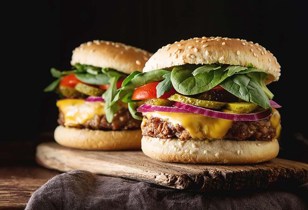 Burger vegetarian klasik