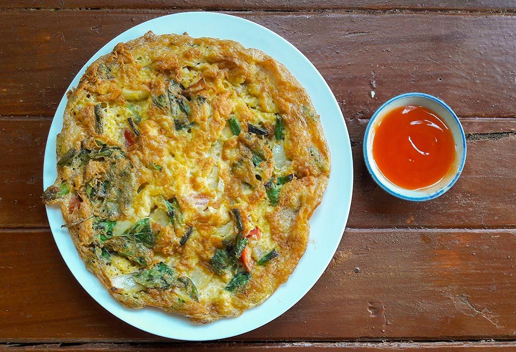 omelet sayur