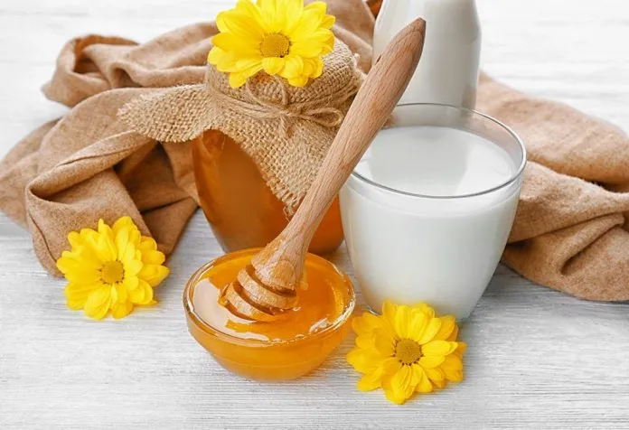 manfaat mengejutkan susu dengan madu