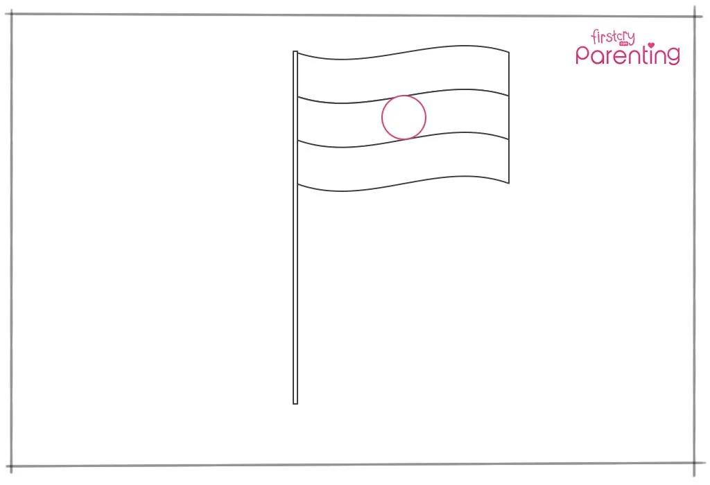 Cara menggambar bendera nasional India