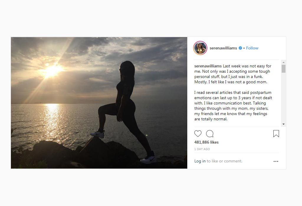 Instagram Serena Williams