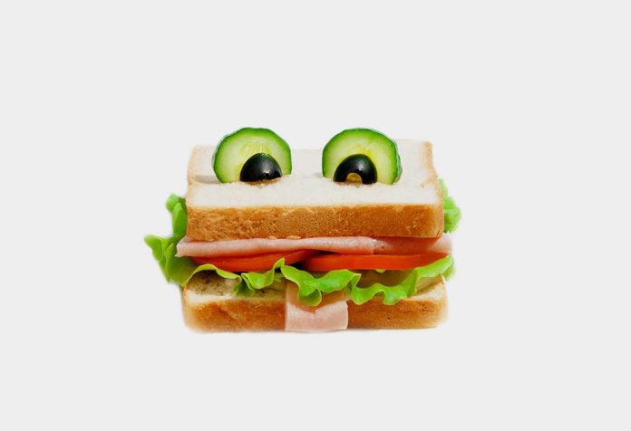 resep sandwich katak tersenyum