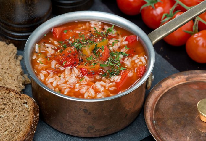 Resep Sop Tomat Dengan Nasi Dan Sayur
