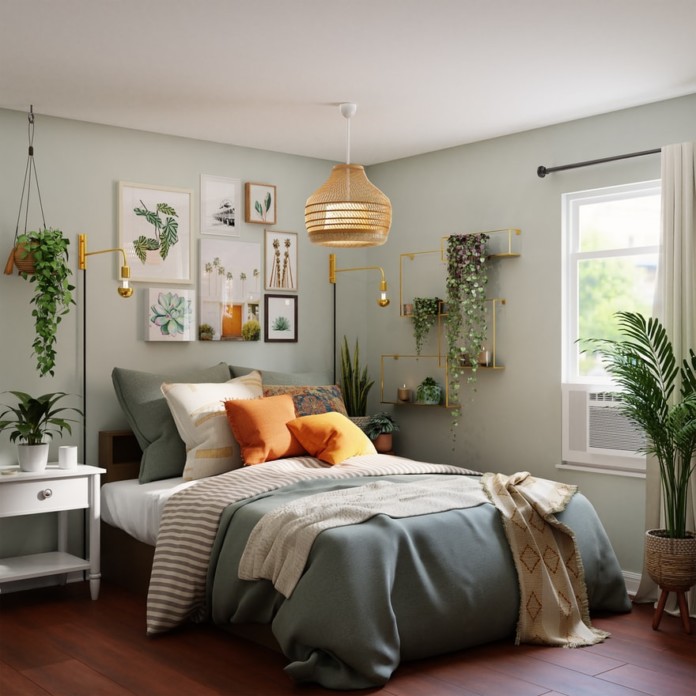Lima perbaikan desain interior cepat untuk kamar tidur hambar