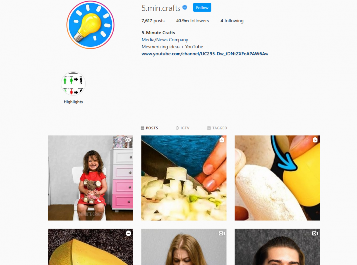 Bagaimana 10 situs web DIY teratas menghasilkan lalu lintas dari Instagram?